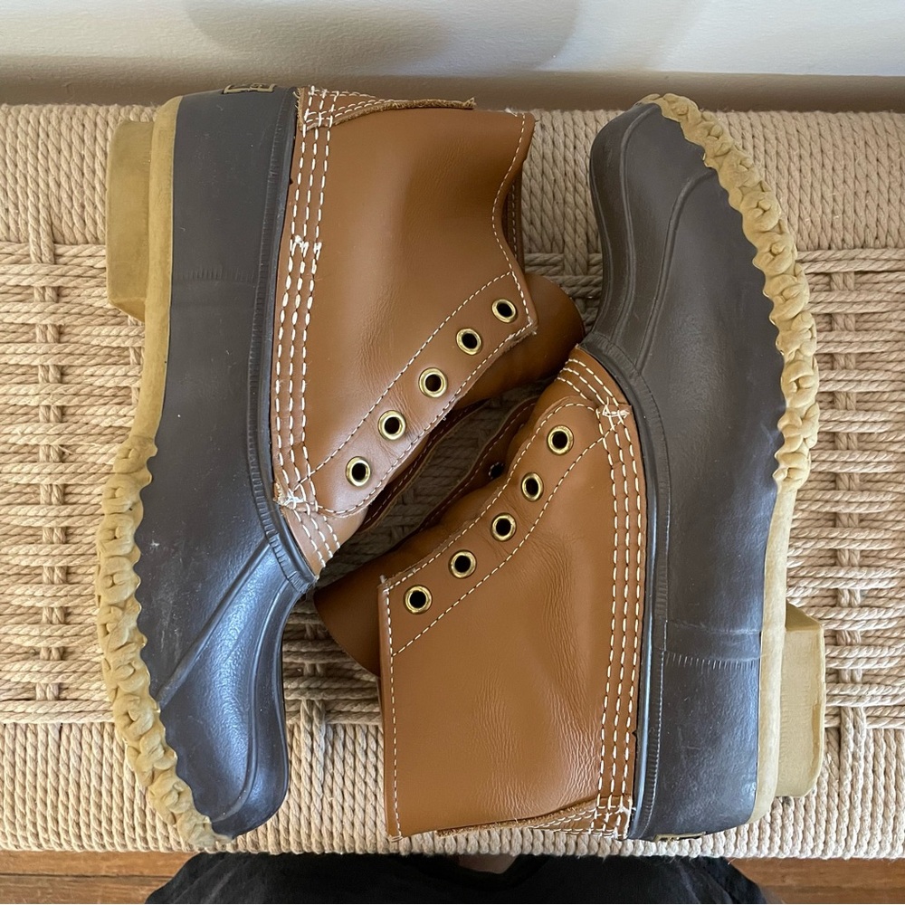 Women’s Brown and Black Duck Boots